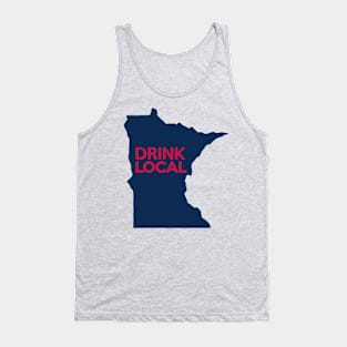 Minnesota Drink Local MN Navy Tank Top